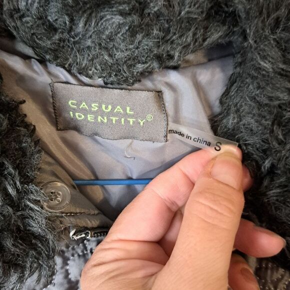 Casual Identity gray vest size small - Picture 2 of 6